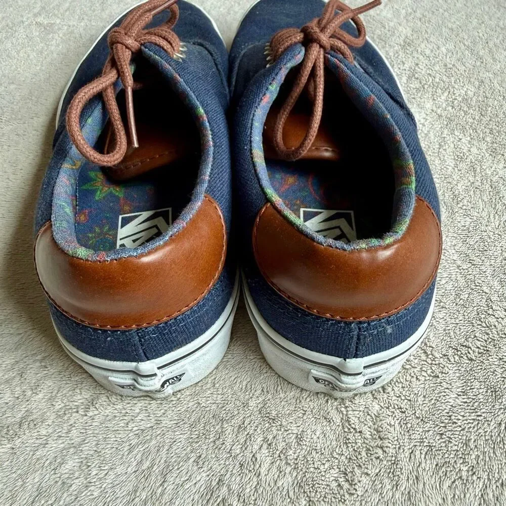 NWOB VANS Men’s Navy Era 59 Sneakers size 8 - Picture 8 of 10